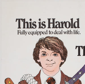 Harold & Maude 1972 UK 1 Sheet Film Movie Poster - detail