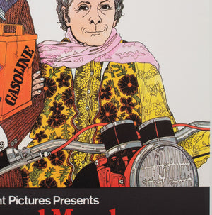 Harold & Maude 1972 UK 1 Sheet Film Movie Poster - detail