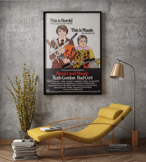 Harold & Maude 1972 UK 1 Sheet Film Movie Poster