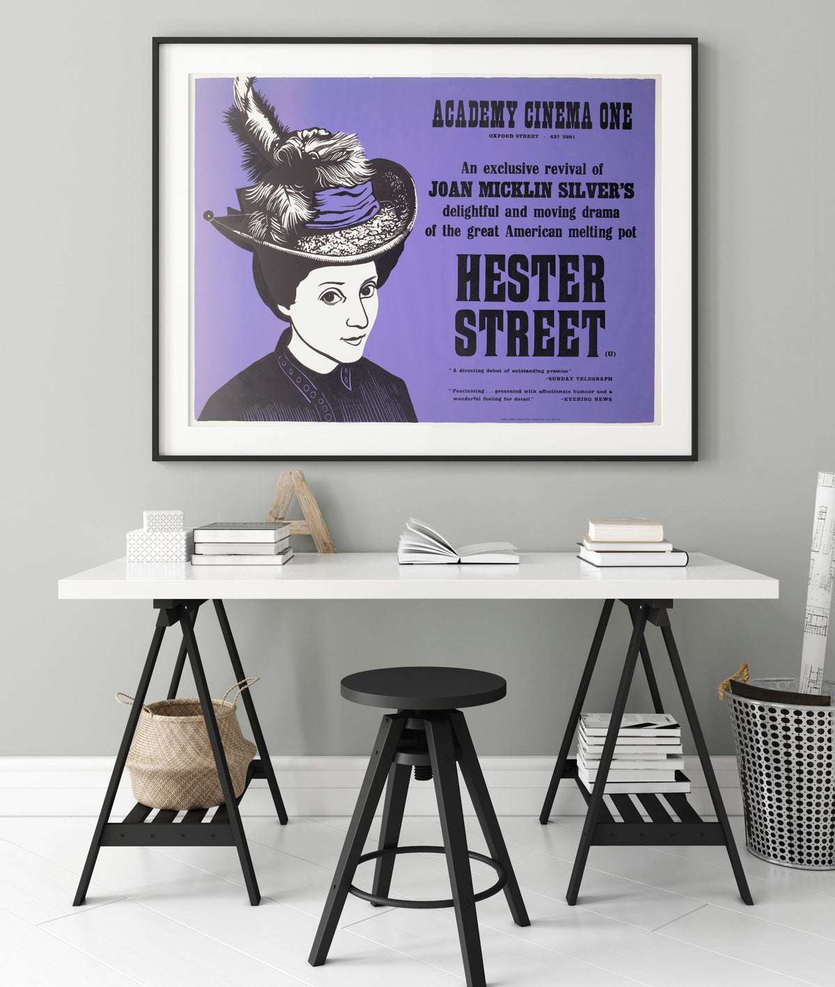 Hester Street 1975 Academy Cinema Film Movie Poster, Strausfeld