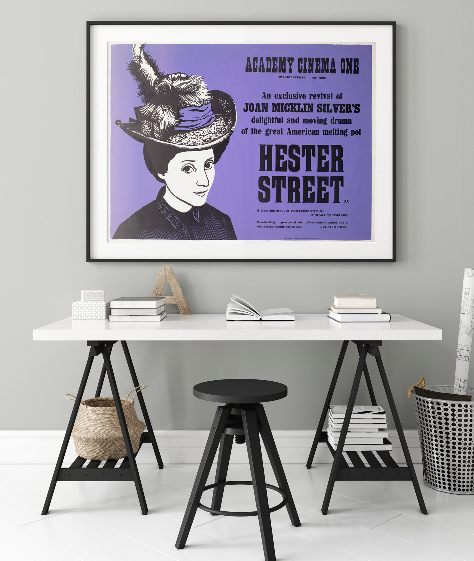 Hester Street 1975 Academy Cinema Film Movie Poster, Strausfeld
