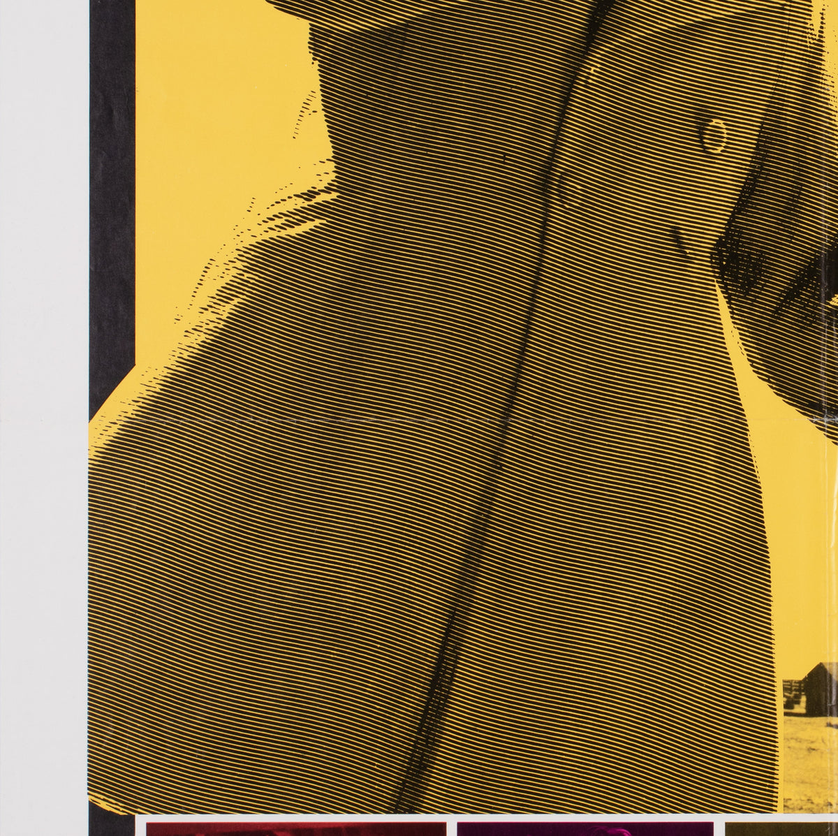 High Plains Drifter 1973 US International 1 Sheet Film Movie Poster - detail