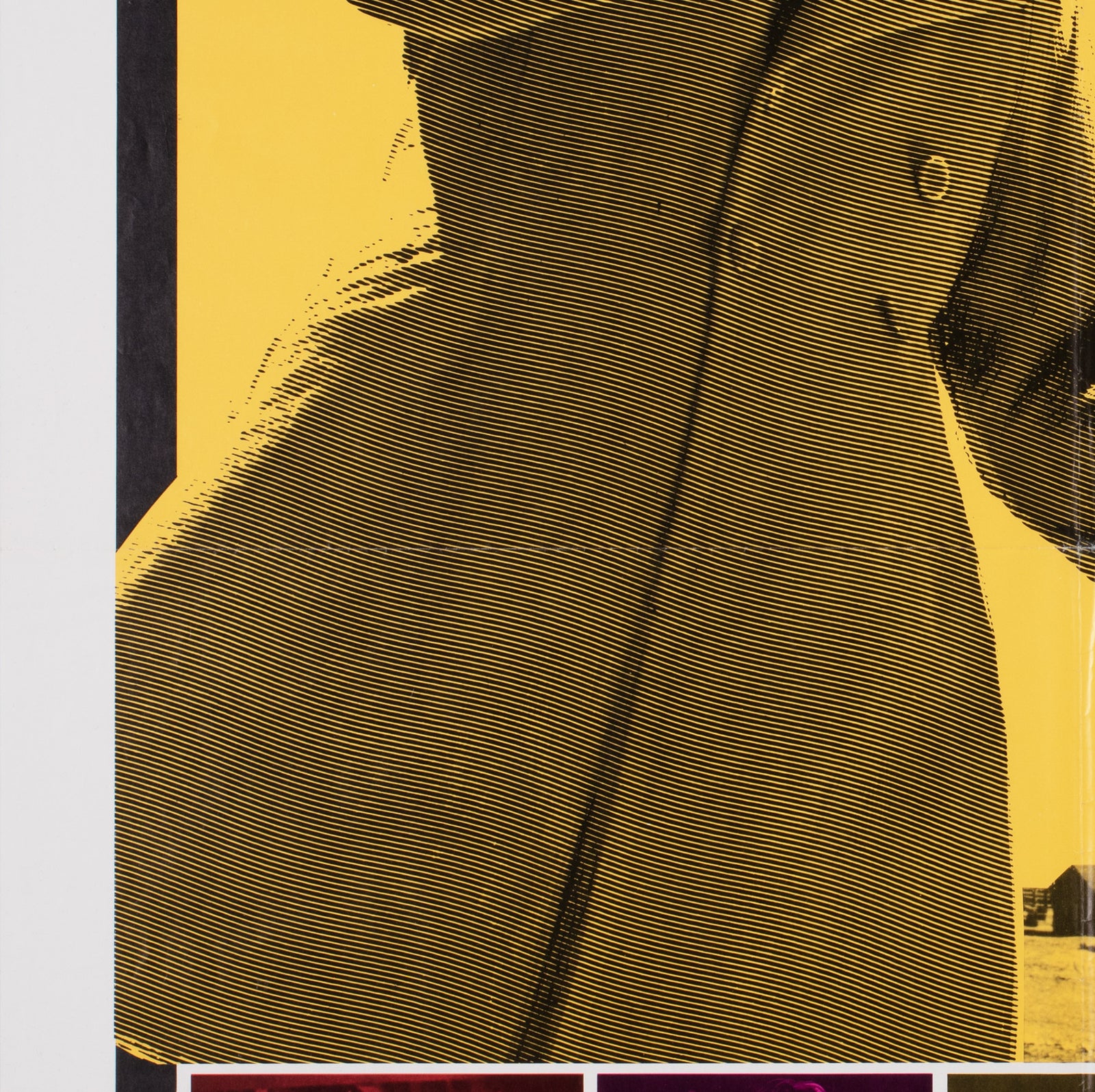 High Plains Drifter 1973 US International 1 Sheet Film Movie Poster - detail
