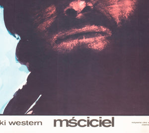 High Plains Drifter 1975 Polish Film Poster, Freudenreich