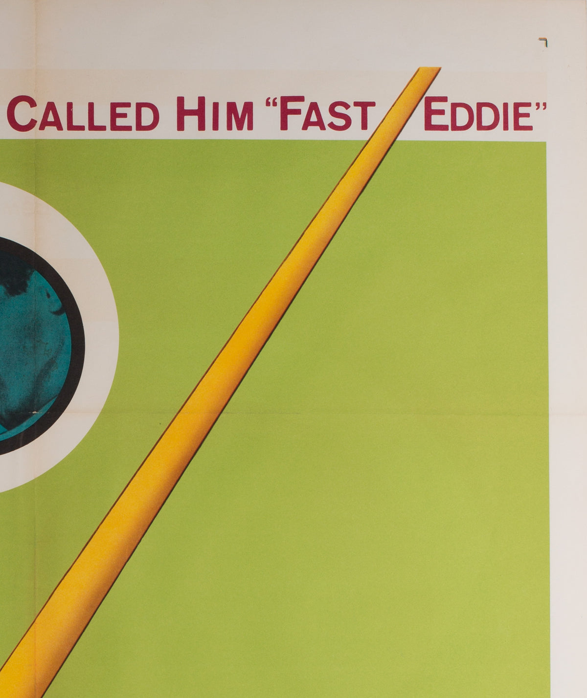 Original R1964 The Hustler US 1 Sheet film movie poster