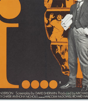 If 1968 UK Quad Film Movie Poster - detail
