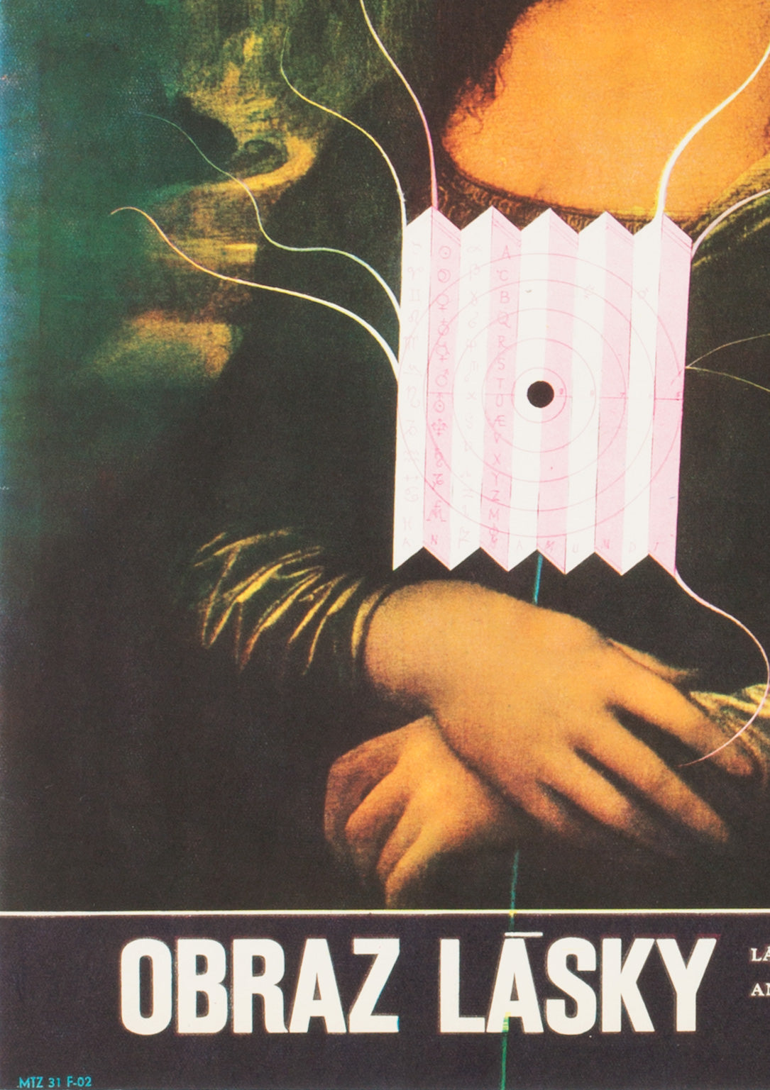 The Naked Eye 1966 Czech A3 Film Movie Poster - detail 2