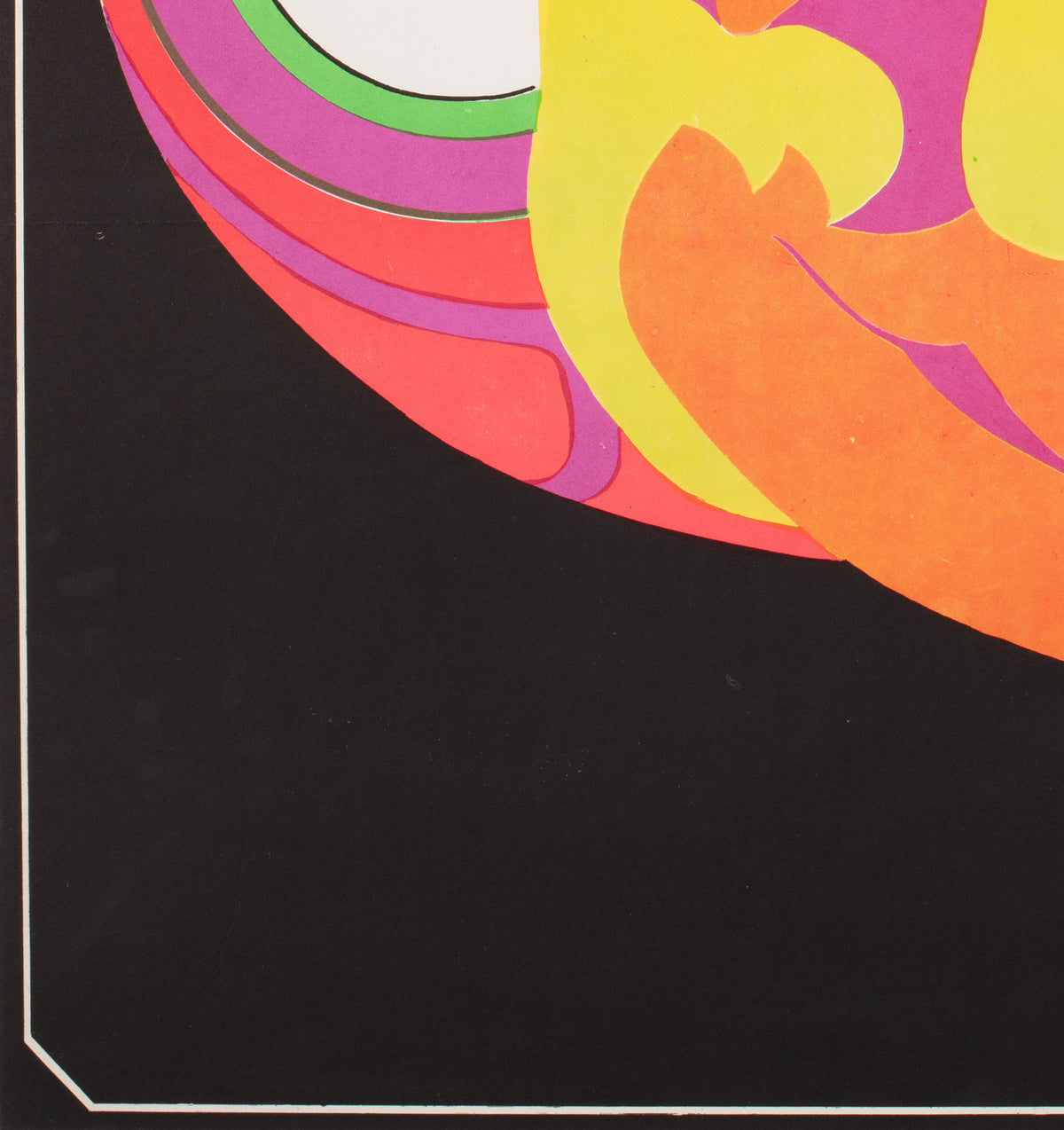 In the Heat of the Night 1970 Czech A1 Film Poster, Kaplan - detail