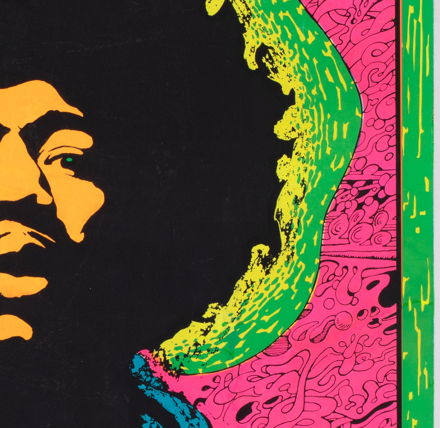 ビンテージ 60s JIMI HENDRIX EXP プロモ ポスター ビンテージ 60s JIMI HENDRIX EXP プロモ ポスター