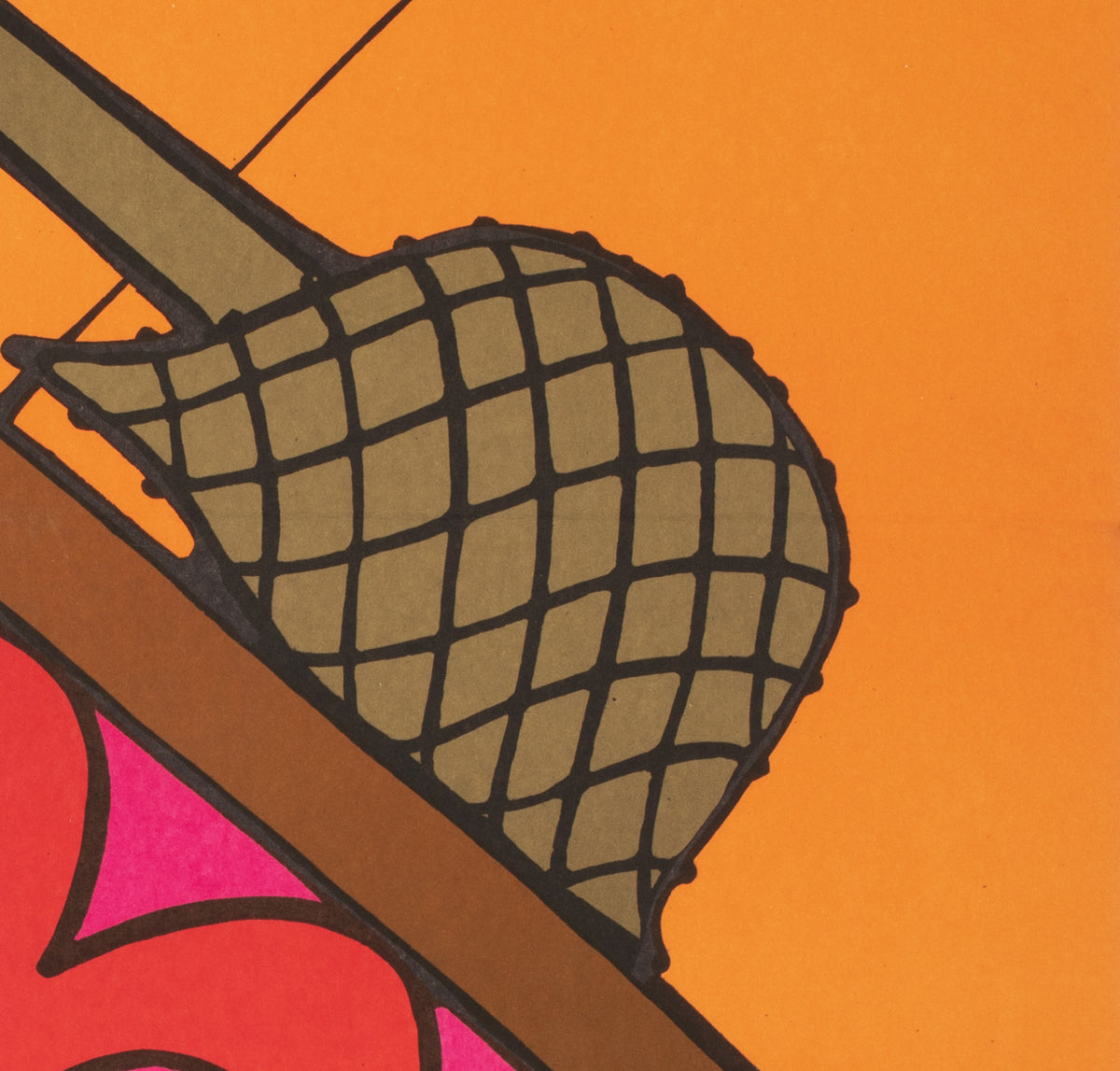 Kelly's Heroes 1970 Polish A1 Film Movie Poster, Flisak - detail