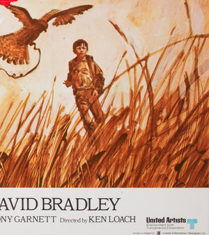 Kes 1969 UK Quad Film Movie Poster - detail