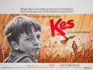 Kes 1969 UK Quad Film Movie Poster