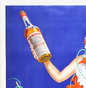 Kina Lillet 1937 French Vintage Liqueur Poster, Robys - detail