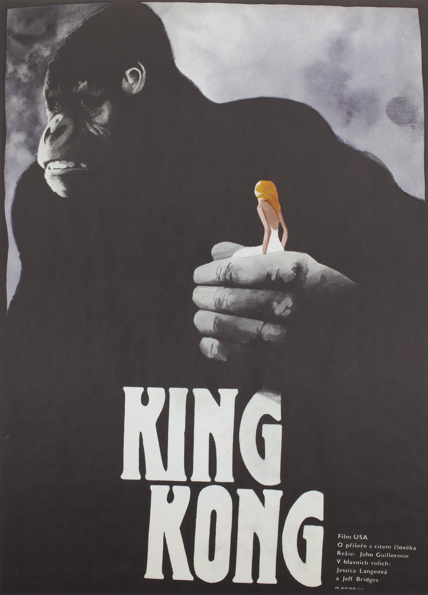 King Kong 1989 Czech A1 Film Poster, Vlach