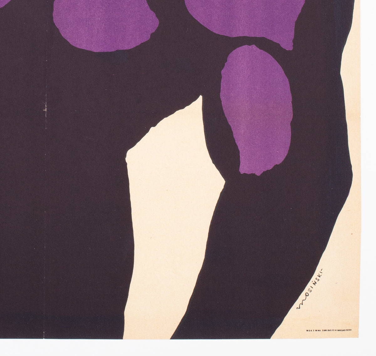 King Kong Escapes 1968 Polish Film Poster, Mosinski - detail