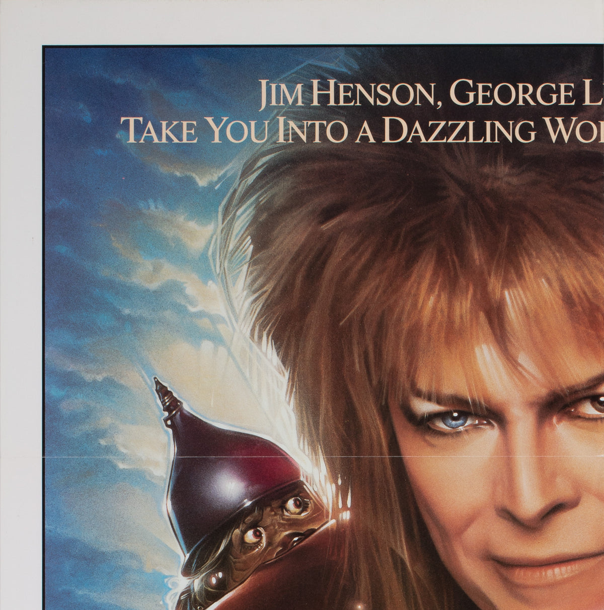 Labyrinth 1986 Advance US 1 Sheet Film Movie Poster, Chorney - detail