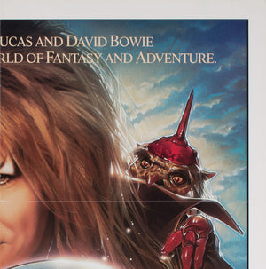 Labyrinth 1986 Advance US 1 Sheet Film Movie Poster, Chorney - detail