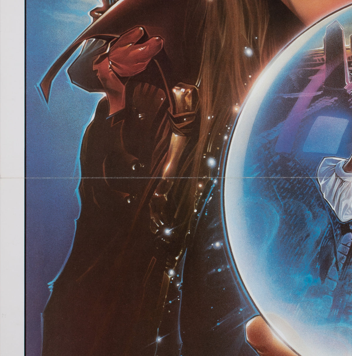 Labyrinth 1986 Advance US 1 Sheet Film Movie Poster, Chorney - detail