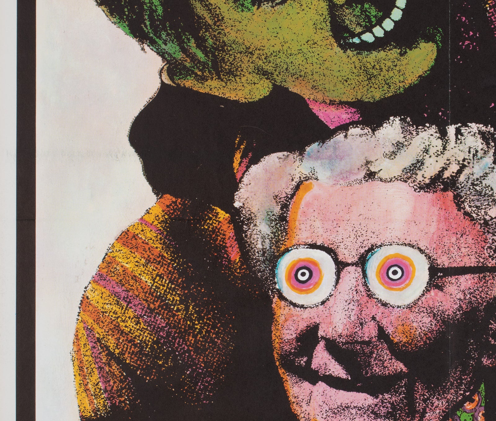 The Ladykillers R1960s German A1 Film Poster, Edelmann - detail
