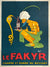 Le Fakyr c1920 Vintage French Liqueur Poster, Michel Liebeaux