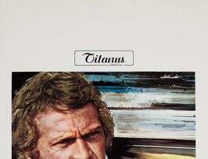 Le Mans 1971 Italian Locandina Film Movie Poster - detail