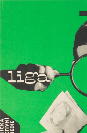 League of Gentlemen 1964 Czech A3 Film Poster Grygar - detail 2