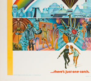Logan's Run 1976 US Half Sheet Film Poster - detail 3