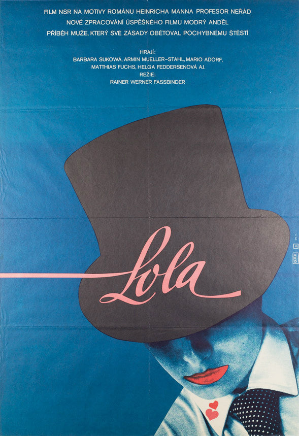 Lola 1983 Czech A1 Original Film Movie Poster