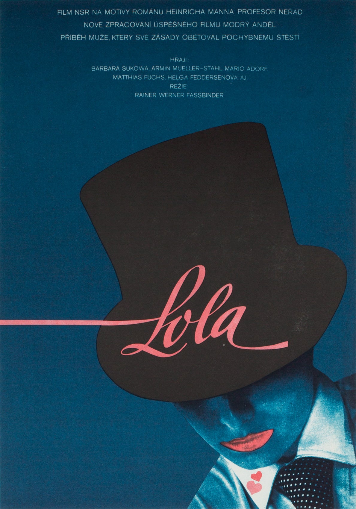 Lola 1983 Czech A3 Film Poster, Seccik