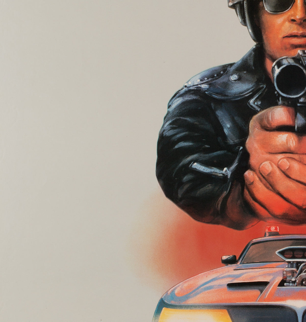 Mad Max 1979 UK 1 Sheet Film Poster Tom Beauvais - detail