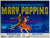 Mary Poppins 1964 UK Quad original film movie poster
