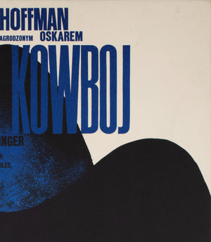 Midnight Cowboy 1973 Polish A1 Film Poster, Swierzy - detail