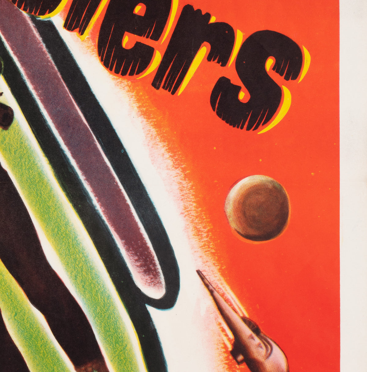Missile Monsters 1958 US 1 Sheet Film Movie Poster - detail