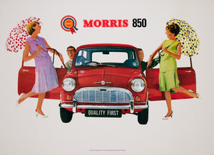 Morris 850 1960 UK Dealer Poster