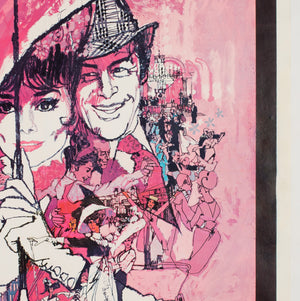 My Fair Lady 1964 US 1 Sheet Film Poster, Peak - detail