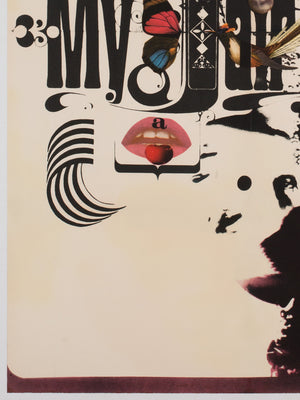 My Fair Lady 1967 Czech A1 Film Poster, Kaplan - detail