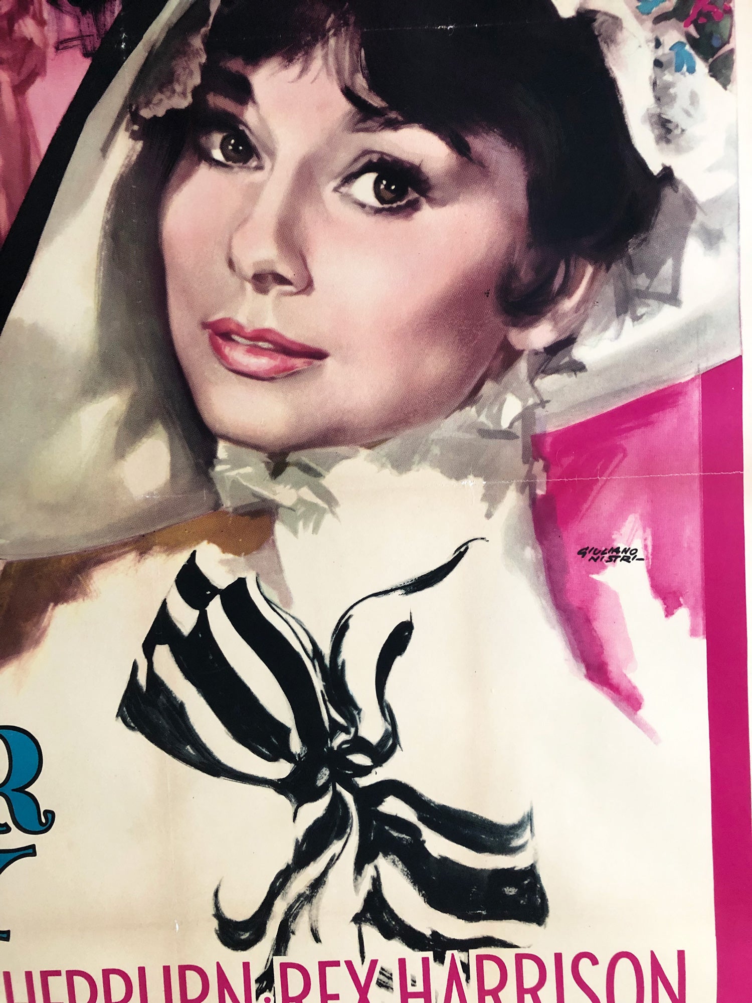 My Fair Lady 1964 Italian 2 Foglio Film Poster, Giuliano Nistri