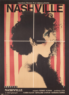 Nashville 1976 Polish A1 Film Movie Poster, Klimowski - Orson & Welles