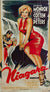 Niagara 1953 R1970s original French Affiche Grande film movie poster - Marilyn Monroe
