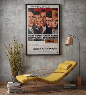 Ocean's 11 1960 US 1 Sheet Film Movie Poster