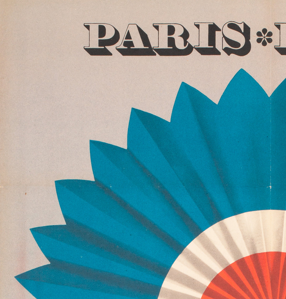 Paris Blues 1970 East German Film Poster - detailed
