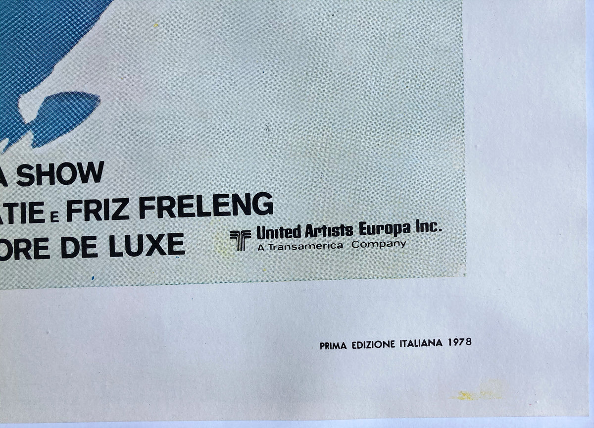 Pink Panther Show 1978 Italian 4 Foglio Film Poster - detail