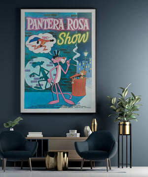 Pink Panther Show 1978 Italian 2 Foglio Film Poster