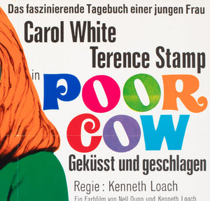 Poor Cow 1968 German Film Poster, Fischer