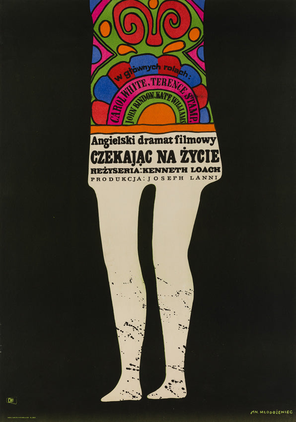 Poor Cow 1969 Polish A1 original film movie poster