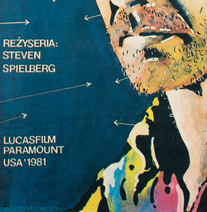 Raiders of the Lost Ark 1983 Polish Small, Lakomski - detail