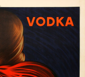Relsky c1925 Vintage French Vodka Liqueur Poster, Cappiello - detail