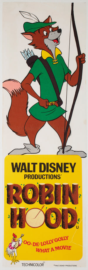 Robin Hood 1973 UK Door Panel/Insert Film Posters