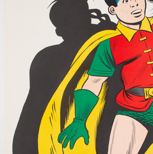 Batman and Robin Vintage 1966 US Poster, Carmine Infantino - detail