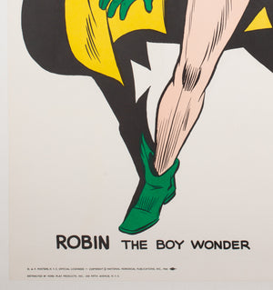 Batman and Robin Vintage 1966 US Poster, Carmine Infantino - detail